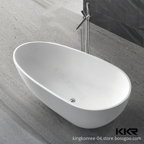 Sanitary Ware Solid Surface Resin Stone Freestanding Bathtub (Tub1501054)